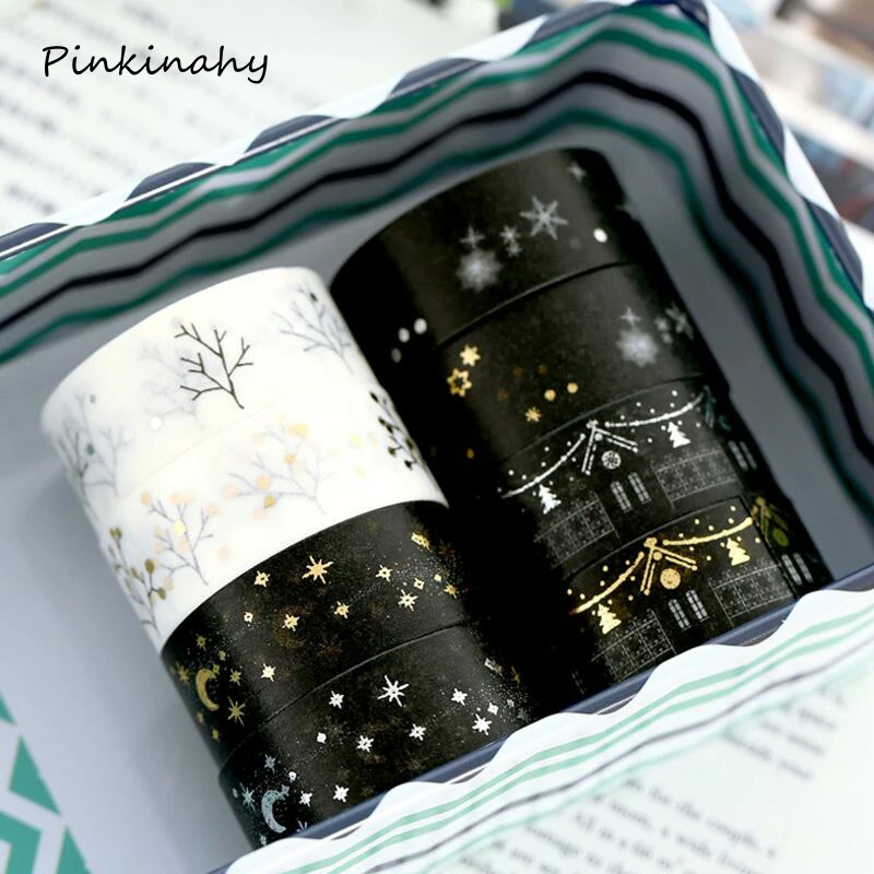 Лента для маскировки лента из золотой фольги|decorative washi tape|washi tapemasking tape |
