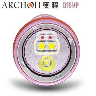 Акция! Фонарик ARCHON D15VP W21VP для дайвинга подводный фсветильник рь видеосъемки