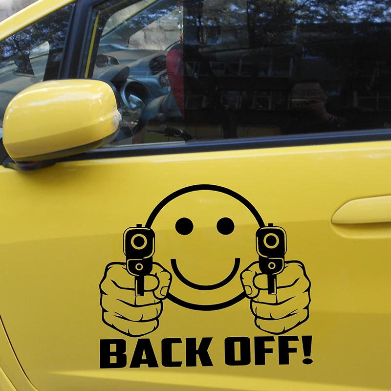 Виниловая наклейка Назад! 58 см x 50 27 2 шт.|funny stickers|sticker carcar sticker |