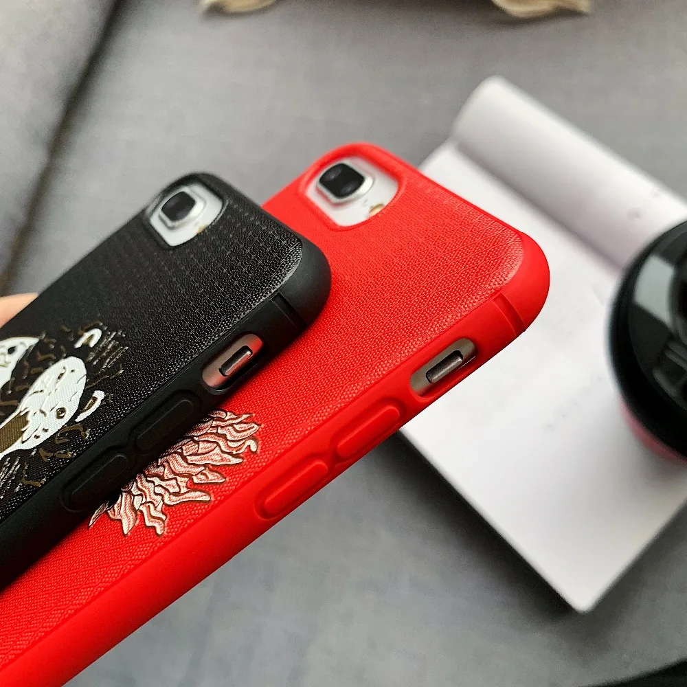 Телефонный чехол с цветочным рисунком льва для iPhone X XS XSMax XR, чехлы для 6 6S 7 8 Plus, силиконовый мягкий TPU фундамент.