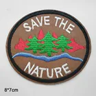 Экологичные патчи с вышивкой и утюгом для одежды, наклейки для одежды, аксессуары для одежды