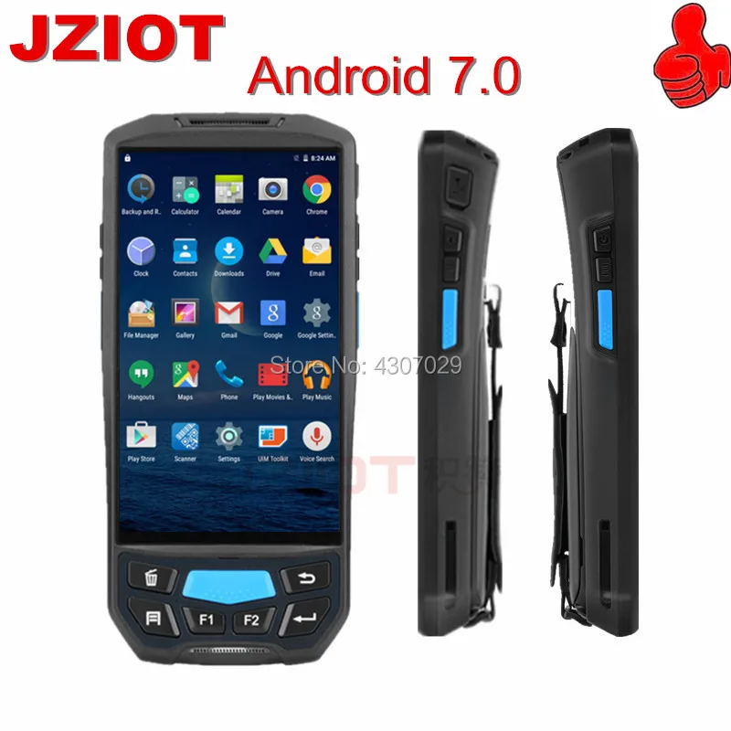 Смартфон android 7 0 1D лазерный сканер отпечатков пальцев|Сканеры| |