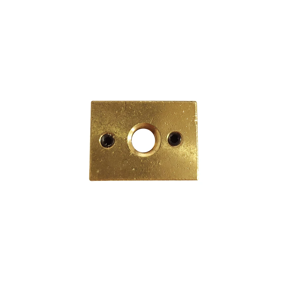 Медный латунный блок с подогревом для E3D copper Hotend 3d принтер высокотемпературная закаленная сталь V6 сопла Titan экструдер