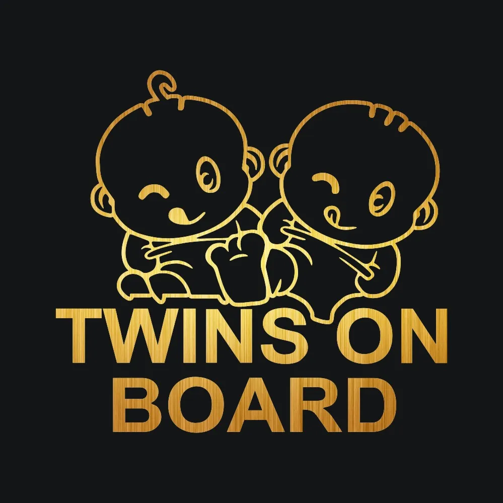 Rylybons Twins Автомобильная наклейка на доске Стайлинг виниловые наклейки аксессуары