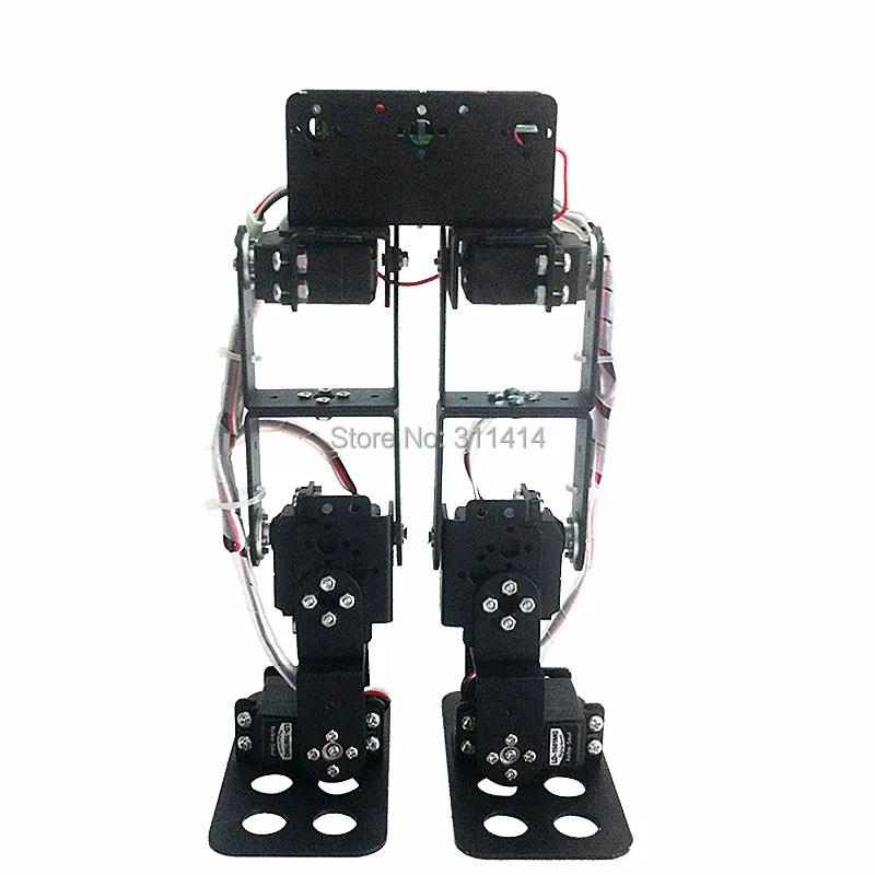 1 комплект 6 DOF Biped Walking Humanoid Robot Servo Bracket механическая рука для робота Arduino DIY|Игровые