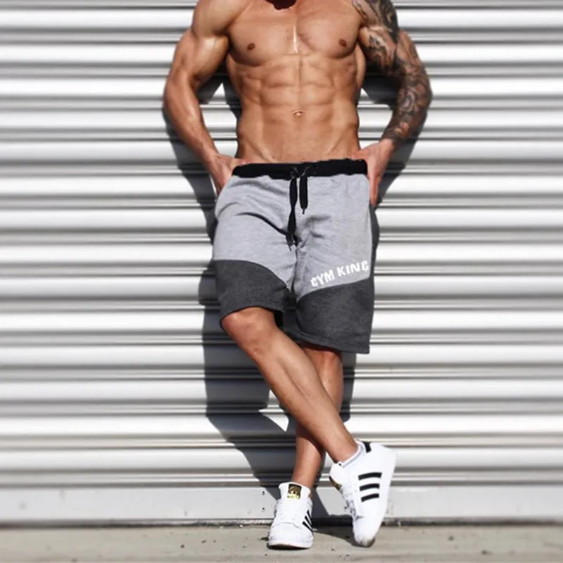 YEMEKE Лето Для мужчин s бренд Jogger спортивные шорты для похудения мужские черные