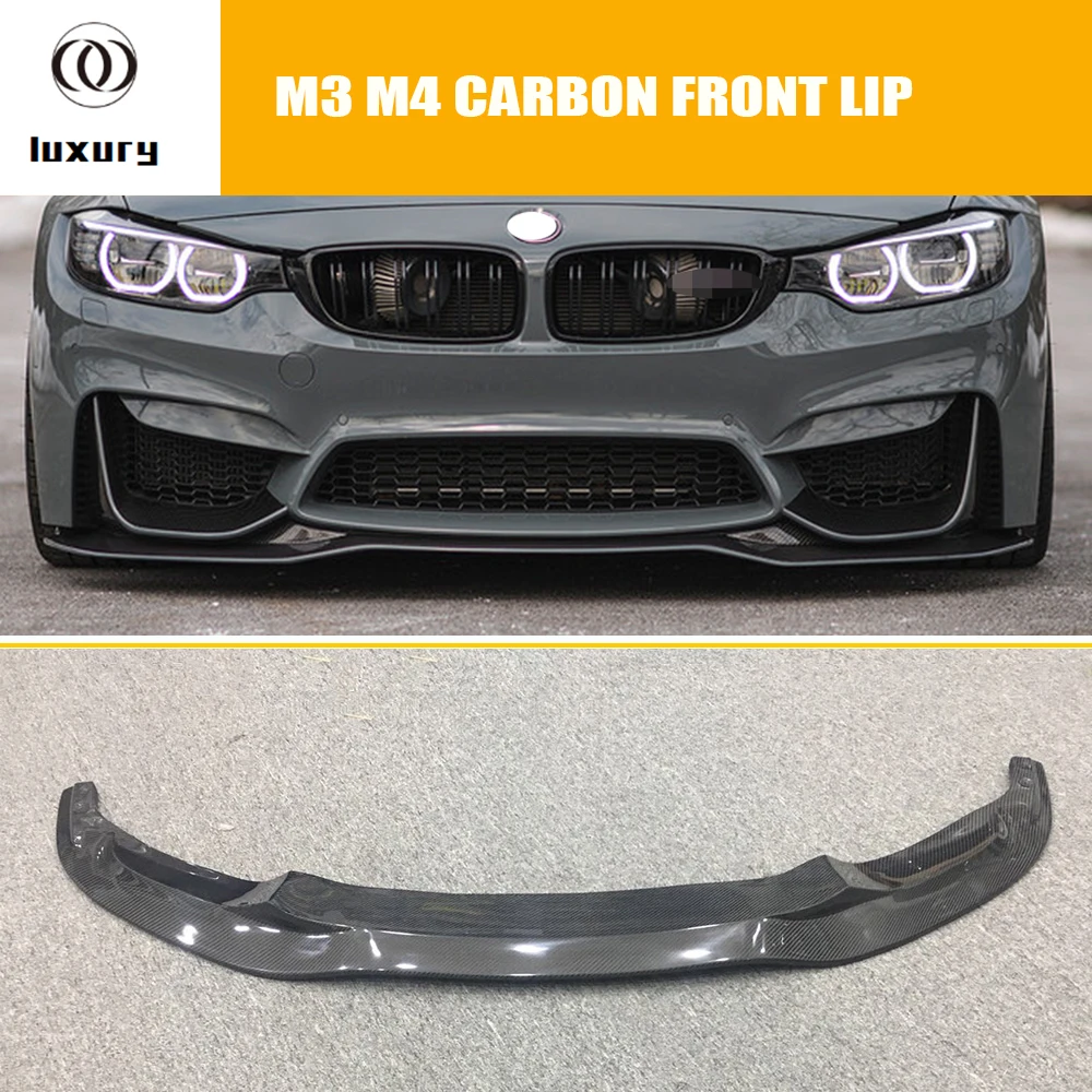 Стильный спойлер для переднего бампера из углеродного волокна Psm BMW F80 M3 F82 F83 M4 и