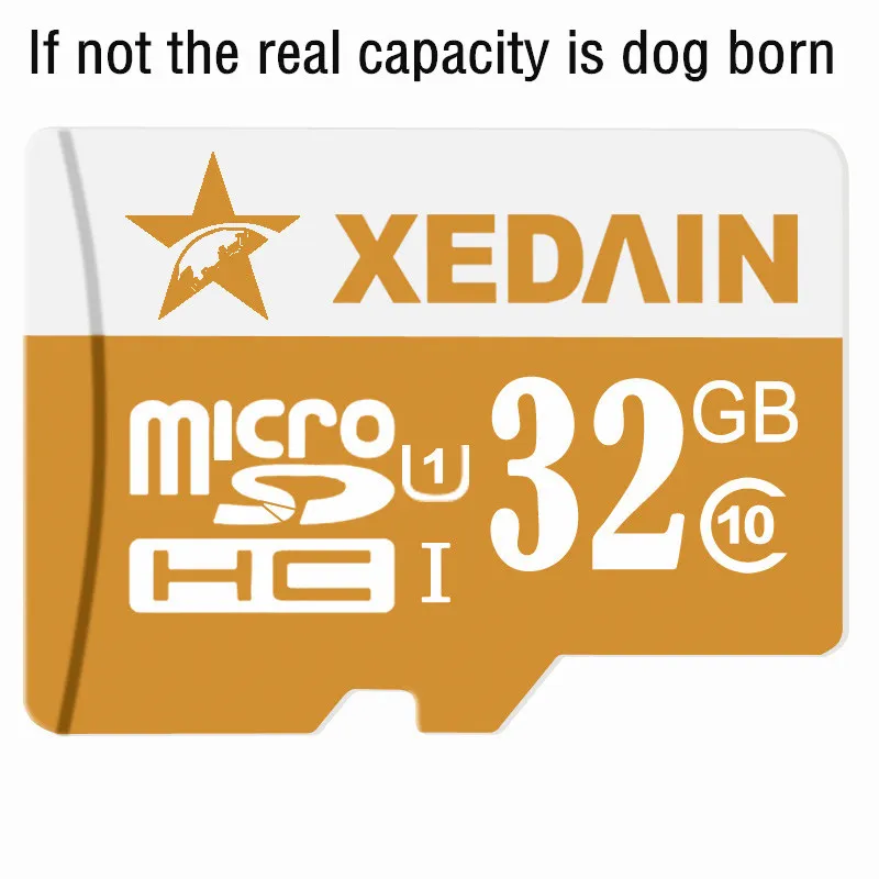 Xedain карты памяти Micro SD карт 16 ГБ 32 64 class 10 Calss10 microsd мини сотовый телефон tablet адаптер