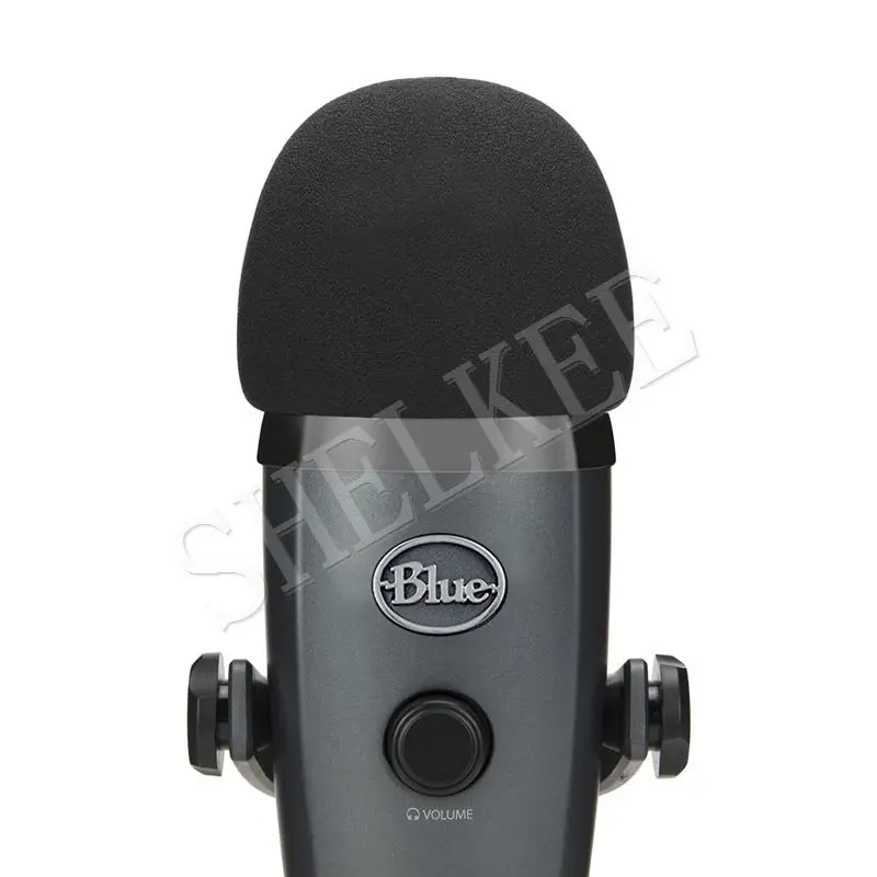SHELKEE пенный (мягкий) микрофон ветровое стекло для Blue Yeti Nano конденсаторные