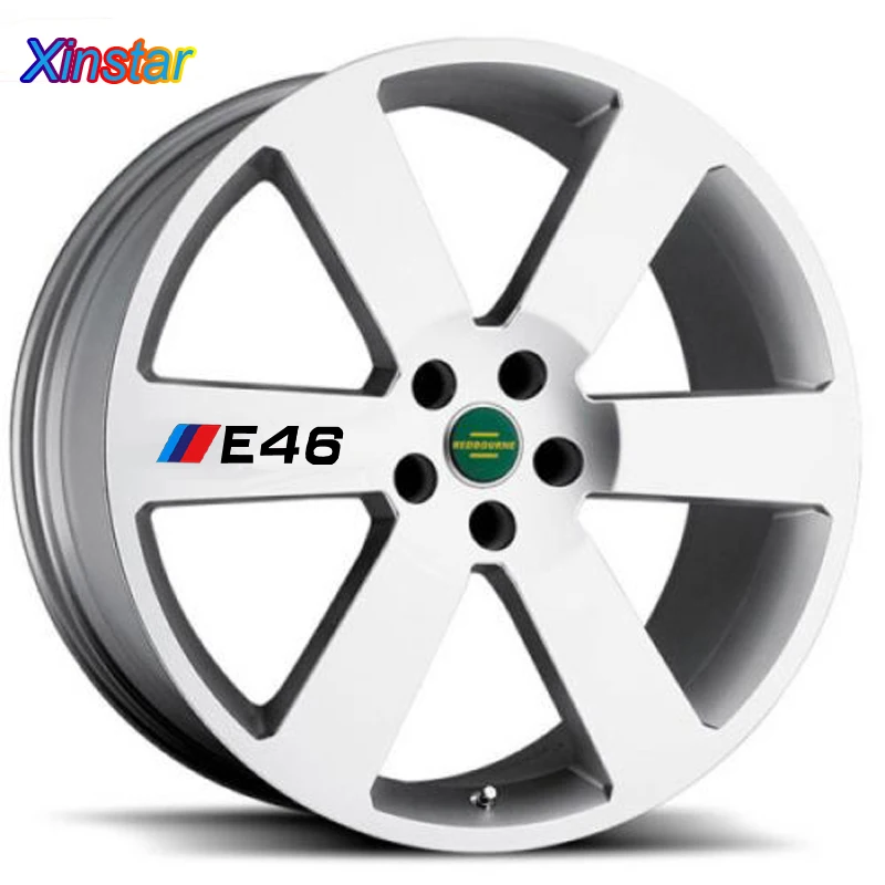 4 шт./лот Новый M power performance E30 E34 E36 E39 E46 E60 E90 логотип наклейка на обод автомобиля для