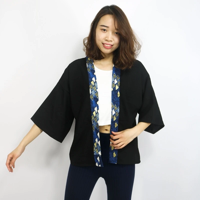 Женское японское кимоно yukata кардиган модная блузка длинный obi haori в традиционном