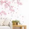 Faroot Новые поступления 78x92 см сливовый флау Винил Искусство DIY Наклейка на стену Наклейка Декор для дома комнаты съемные наклейки настенные наклейки - Цвет: Розовый