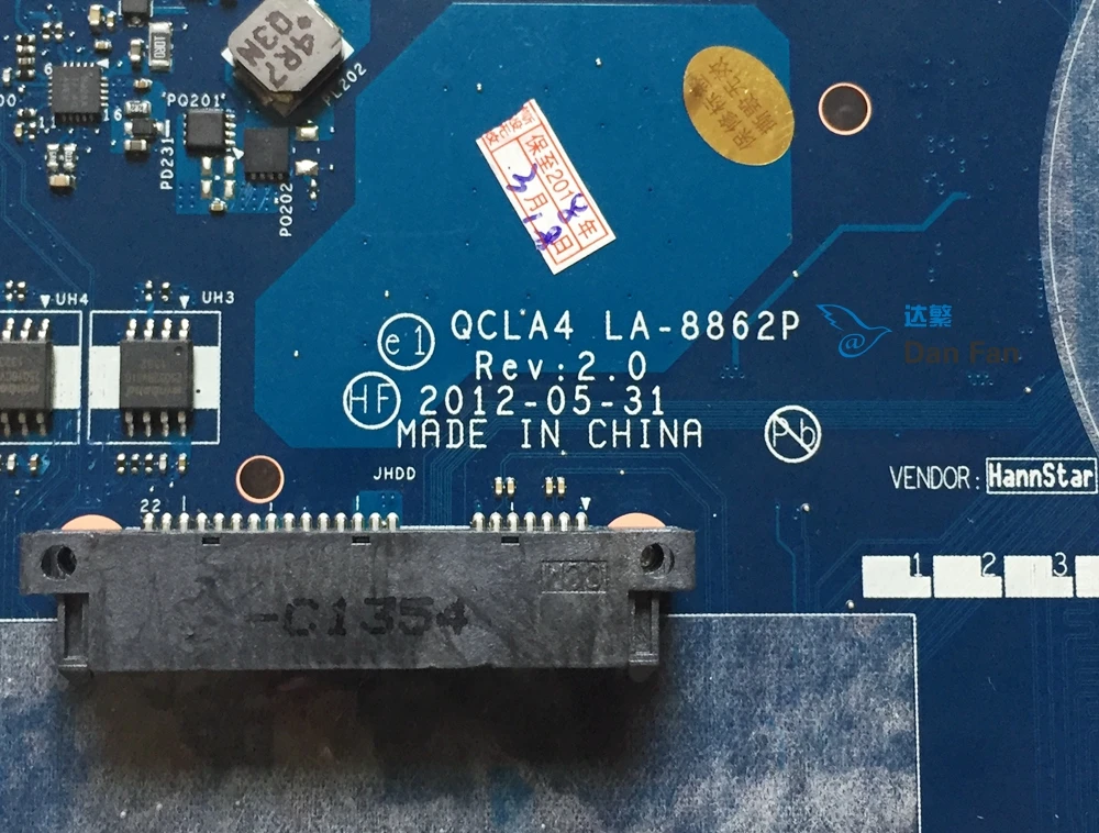 QCLA4 LA 8862P материнская плата для ноутбука SAMSUNG NP350V5C 350V5X 350V5C 100% протестированная