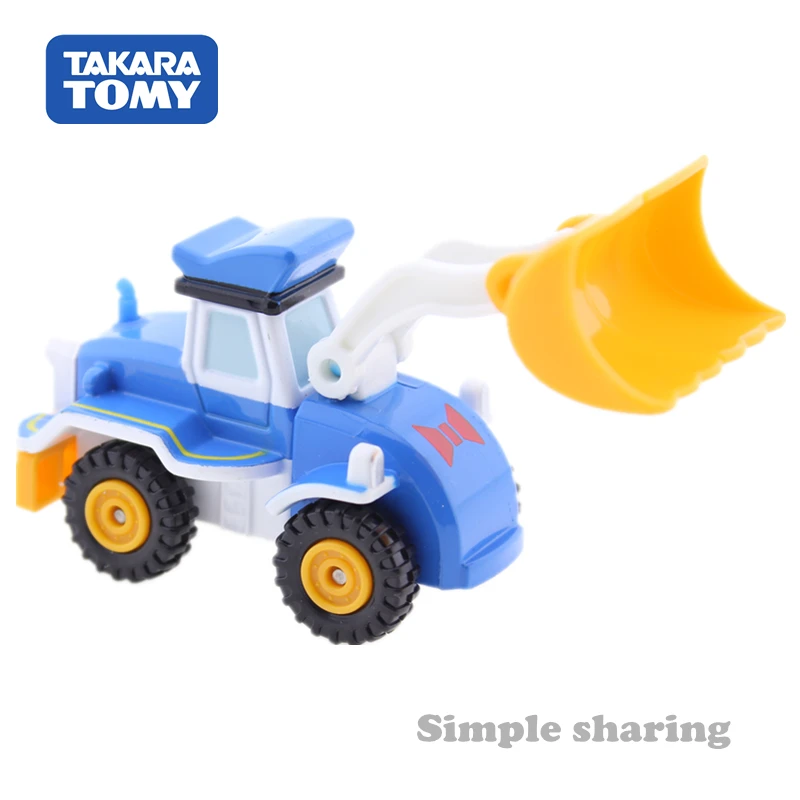 Takara Tomy Tomica Disney Motors DM 06 Chubby Loader Mould Дональд Дак модель автомобиля набор забавных