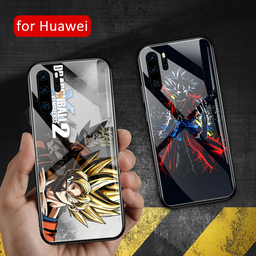 Новый дизайн для Huawei P20 чехол Dragon ball Z стеклянный P9 P10 Plus P30 Pro lite|Бамперы| |
