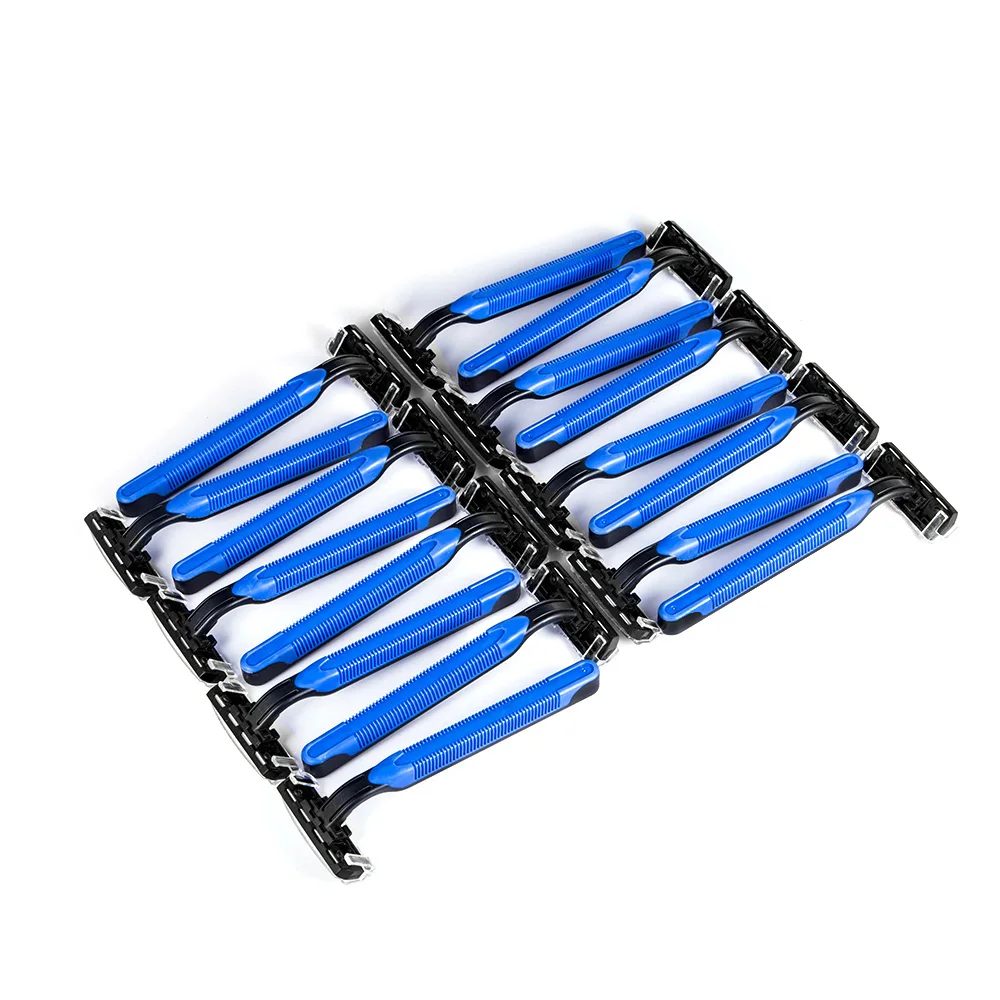 Одноразовые бритвы для мужчин 16 шт./компл. трехслойные лезвия ручная Бритва