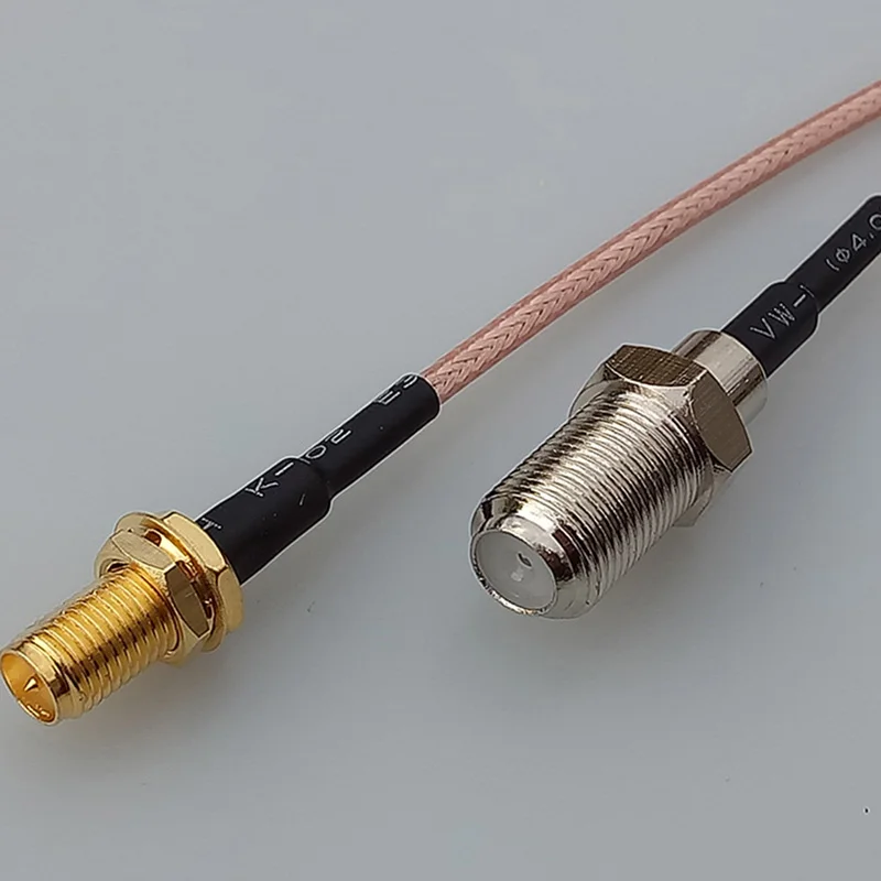 2 шт. F гнездовой разъем к RP SMA Гнездовой кабель RG316 Pigtail РЧ коаксиальный 15