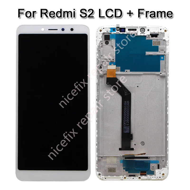 ЖК-дисплей с сенсорным экраном и дигитайзером в сборе рамкой для Xiaomi Redmi S2 LCD |