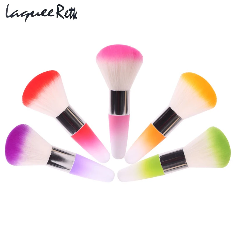 1 шт. акриловая щетка для ногтей Очиститель средство удаления пыли с Щетка УФ гель