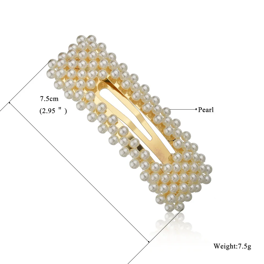 1 шт. заколка для волос с искусственным жемчугом|Украшения волос| |