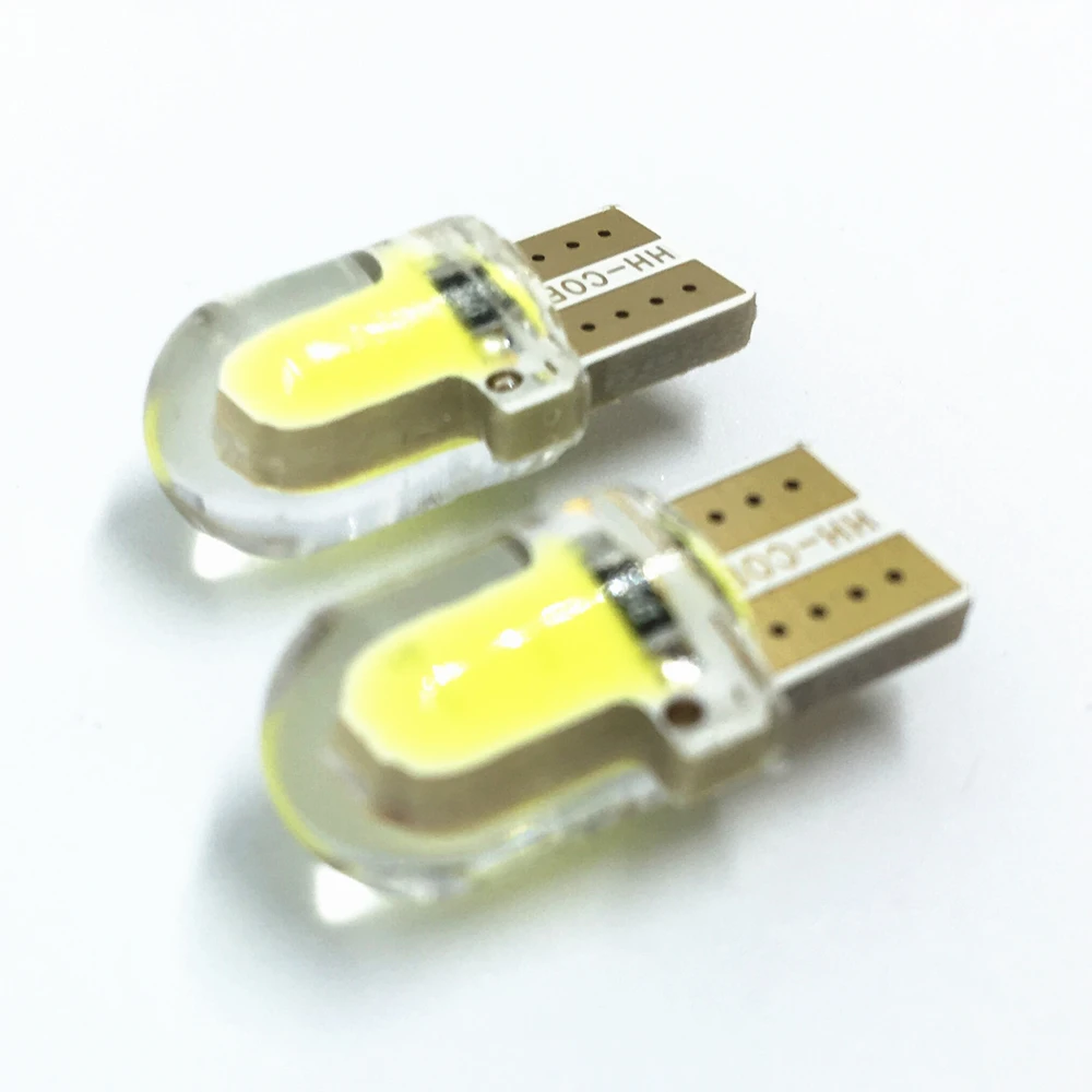 2 X Auto T10 светодиодный W5W LED супер яркие фотолампы белые 194 168 ные лампы 501 COB
