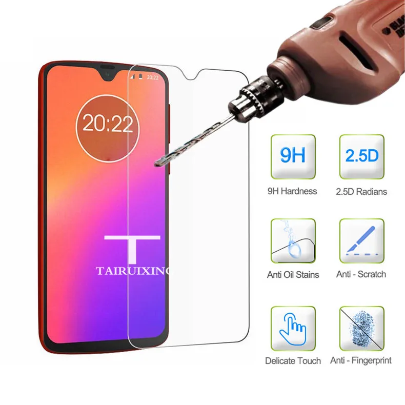 

9H Tempered Glass for Motorola Moto G7 Screen Protector Protective Glass Film for Motorola G7 Protection Glass