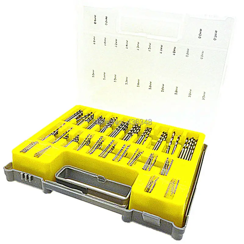 

150pcs 0.4mm-3.2mm Hss Mini Micro Power Drill Bit Set Precision Twist Drill Bit With Case For Pcb Craft Model Pcb Airfix Jewelry