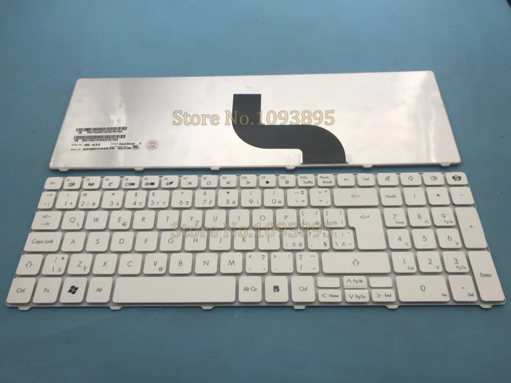 Новая Чешская/фотография для Packard Bell Easynote TM85 TM98 TM99 TM97 MS2290 белая Чешская Клавиатура