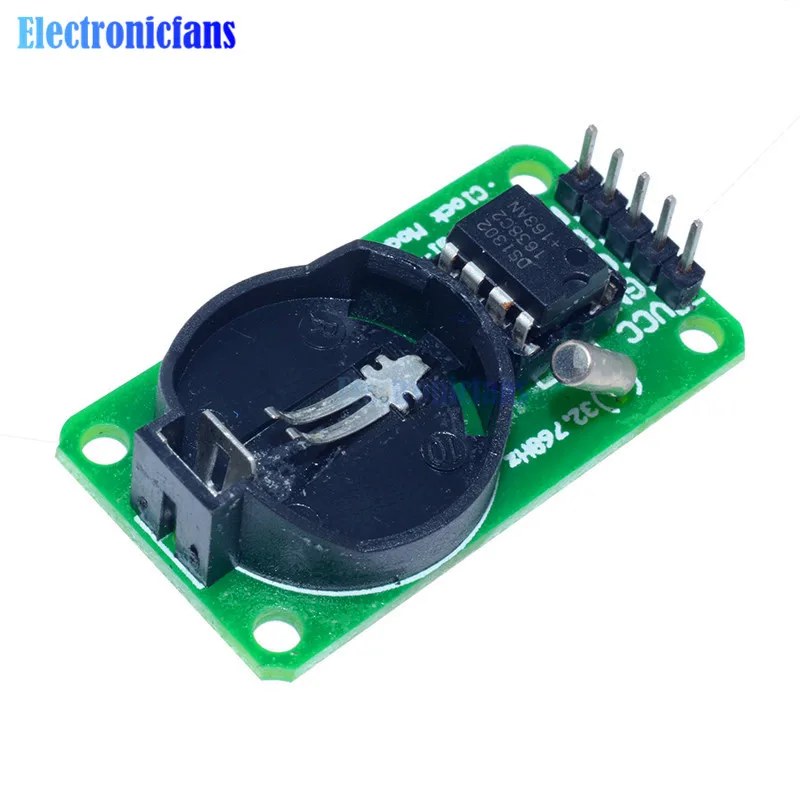 100% стандартный модуль часов DS1302 в реальном времени с CR2032 для Arduino Uno 30185 AVR ARM PIC