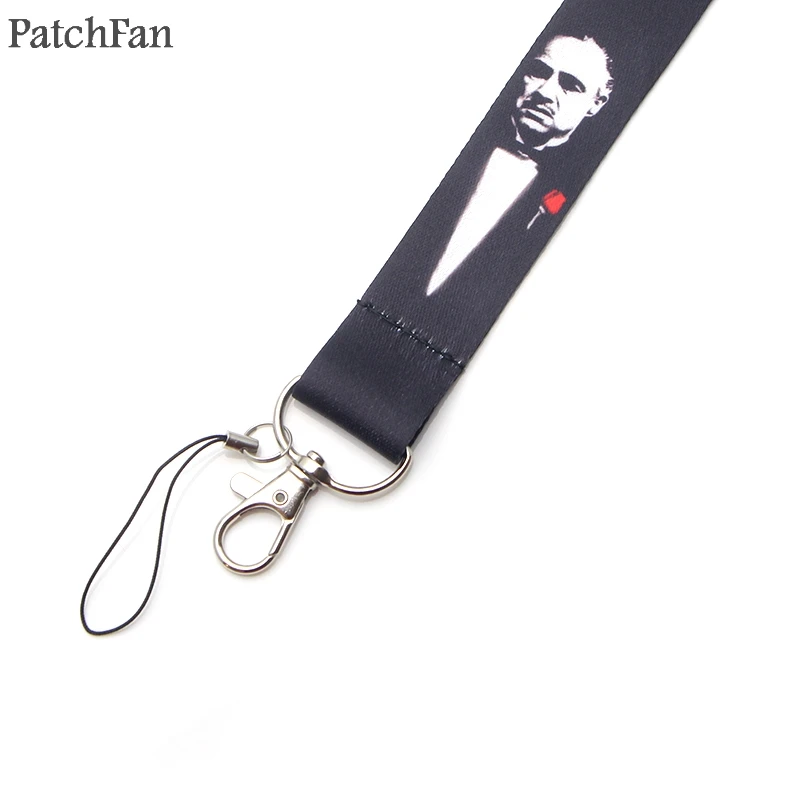 Patchfan The Godfather movie шейные ремешки для ключей, очки, держатель для карт, брелок для телефонов, фотоаппаратов, лямки A1273