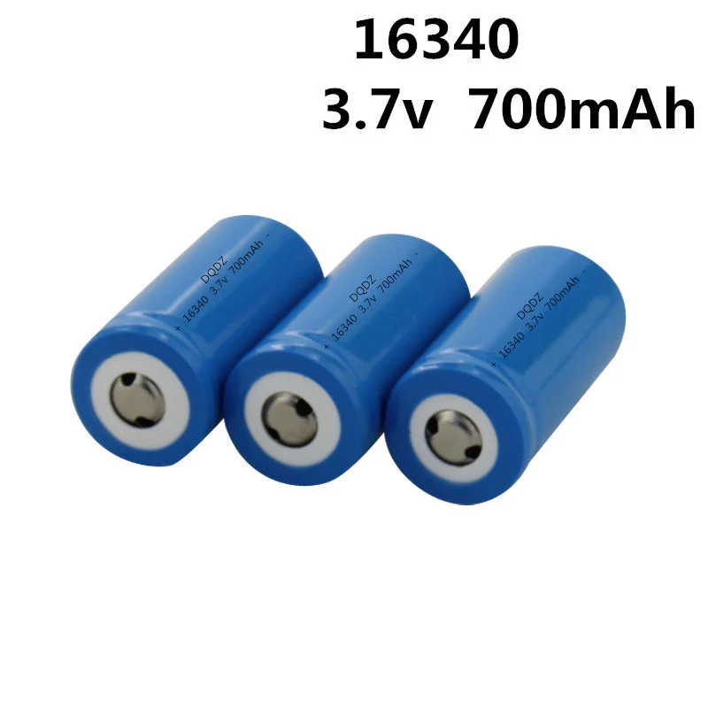 2 шт./лот Бесплатная доставка Vbatty 16340 700mah Аккумулятор 16430 li ion 3 7 V аккумуляторная