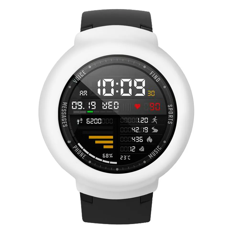 Z523 чехол 2019 Мягкий ТПУ защитный силиконовый для Huami Amazfit Verge Смарт часы|Защита