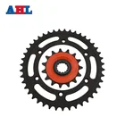 Детали для гоночных мотоциклов, передняя и задняя звездочка, 43-15 зубьев, для Suzuki DRZ 400, звёздочка 400, подходит для приводной цепи 520