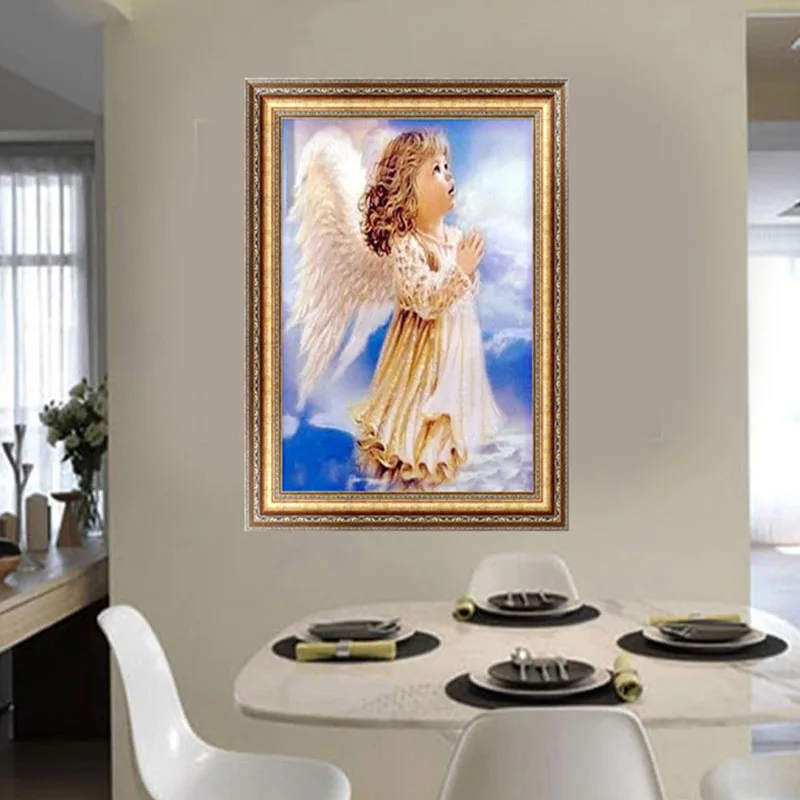 Новый Ангел бриллиантовая картина 5D сделай сам вышивка крестиком домашний декор