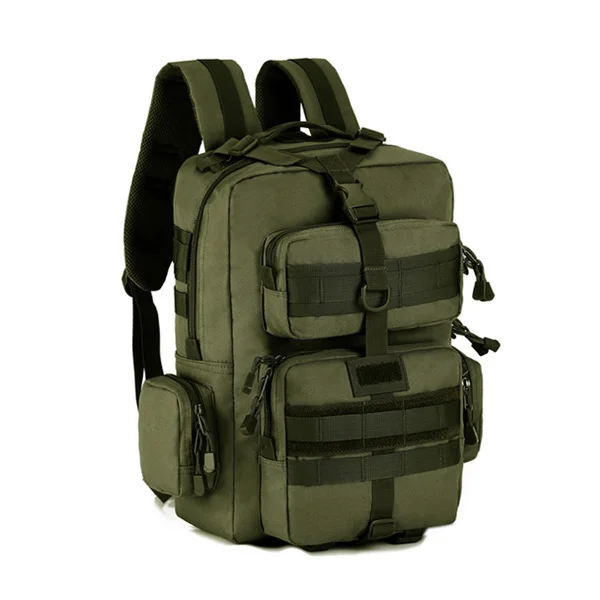green Военный армейский тактический рюкзак 30L Mochila Militar 14 дюймов, рюкзак для ноутбука, походная камуфляжная Сумка Bolsa Tatica - Цвет: green