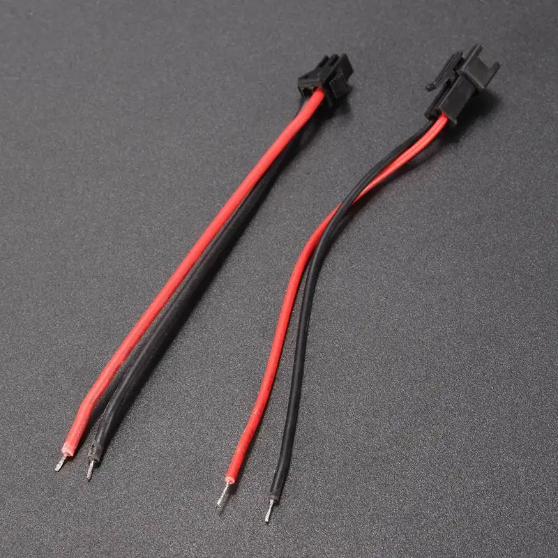 Paif 12 см SM 2Pin 2P светодиодный разъем Мужской Женский адаптер EL | Обустройство дома