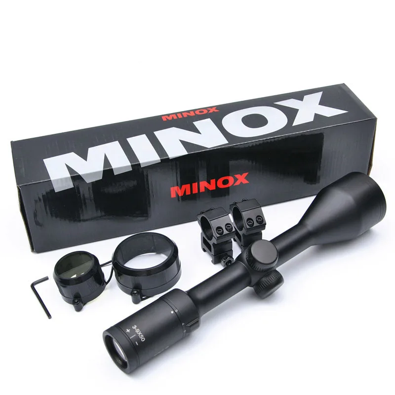 Minox ZV 3 9X50 BDC 400 сетчатый дальномер охотничий прицел тактические прицелы с длинным