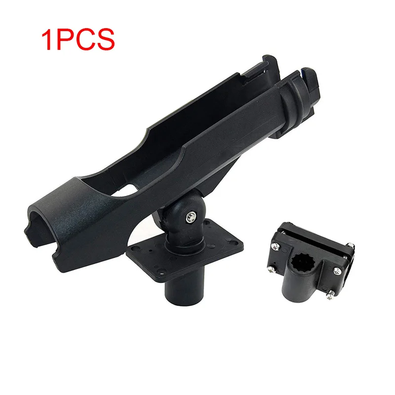 1PCS Shaddock Fishing электрозамок держатель стержня с 2 боковыми креплениями вращение на 360 градусов Регулируемая удочка для рыболовной лодки стойки - Цвет: 1PCS