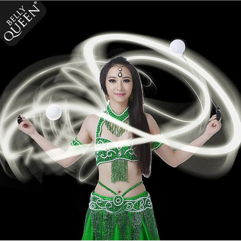 Светодиодные шарики POI для профессионального уровня танца ручной реквизит