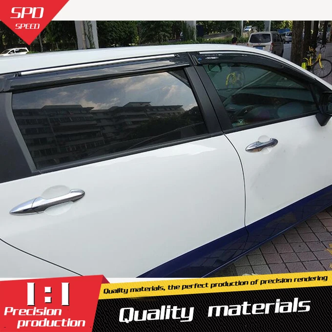 Пластиковый оконный козырек для Honda Odyssey вентиляционные оттенки защита от солнца