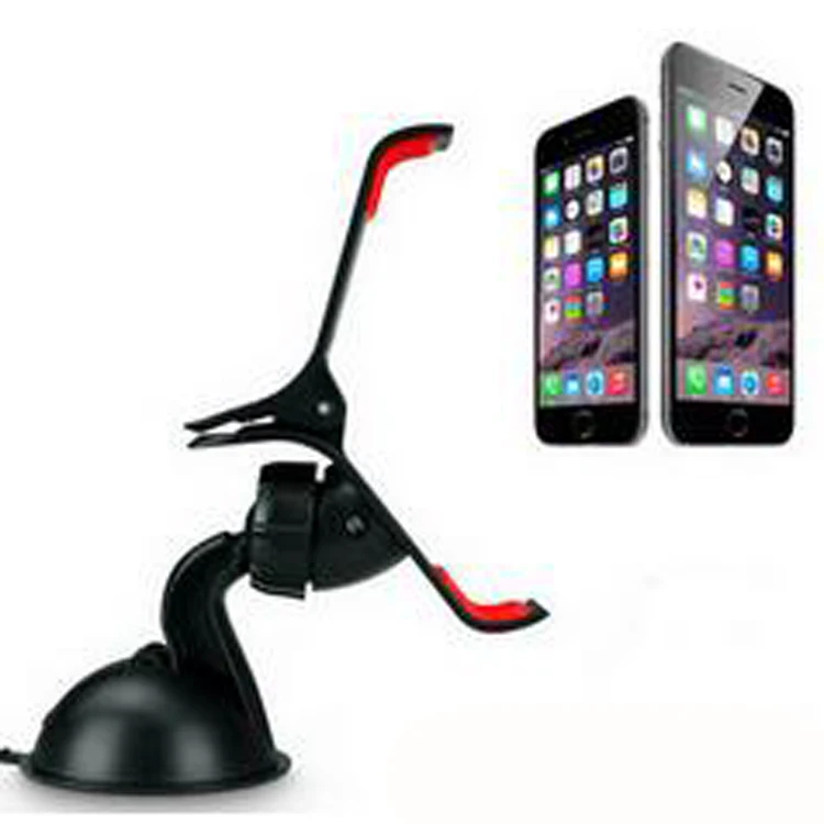 Универсальный автомобильный держатель для телефона с креплением на лобовое