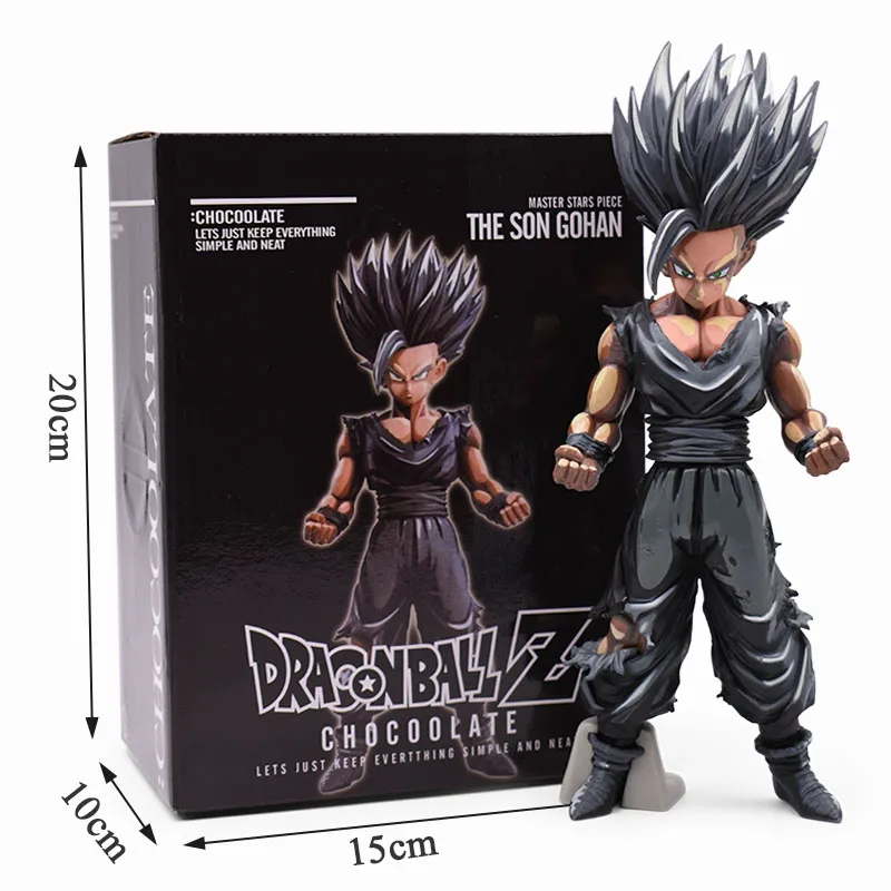 L With in BOX 11-23 см Dragon Ball Z Super Goku Son Gohan Broly Vegeta Cell Frieza Buu Broli trunks лопуха ПВХ Фигурки коллекционные игрушки - Цвет: L With in BOX
