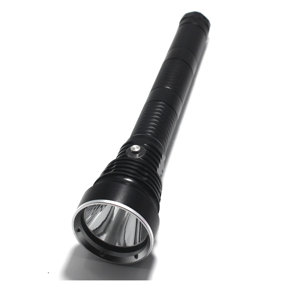 Precio Linterna De Buceo Superbrillante, IP68, Resistente Al Agua, Profesional, Funciona Con Batería De 26650 Y Cuerda De Mano