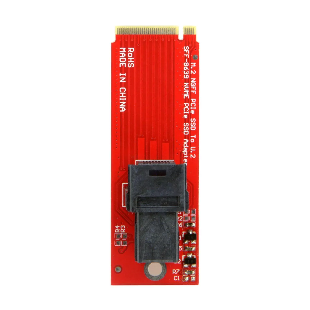 

Комплект Chenyang CY U.2 U2, SFF-8639 NVME PCIe SSD адаптер для материнской платы Intel SSD 750 p3600 p3700 M.2, SFF-8643 Mini SAS HD