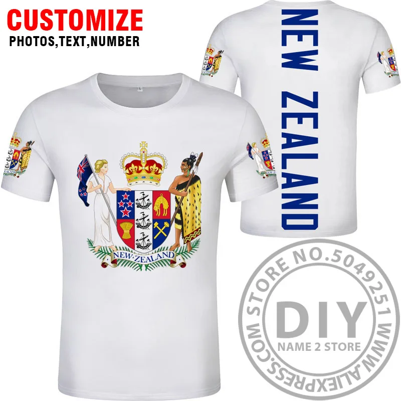 Style 5 Новая Зеландия футболка diy на заказ имя номер nzl футболка Национальный флаг nz маори страна колледж печать фото логотипы одежда - Цвет: Style 5
