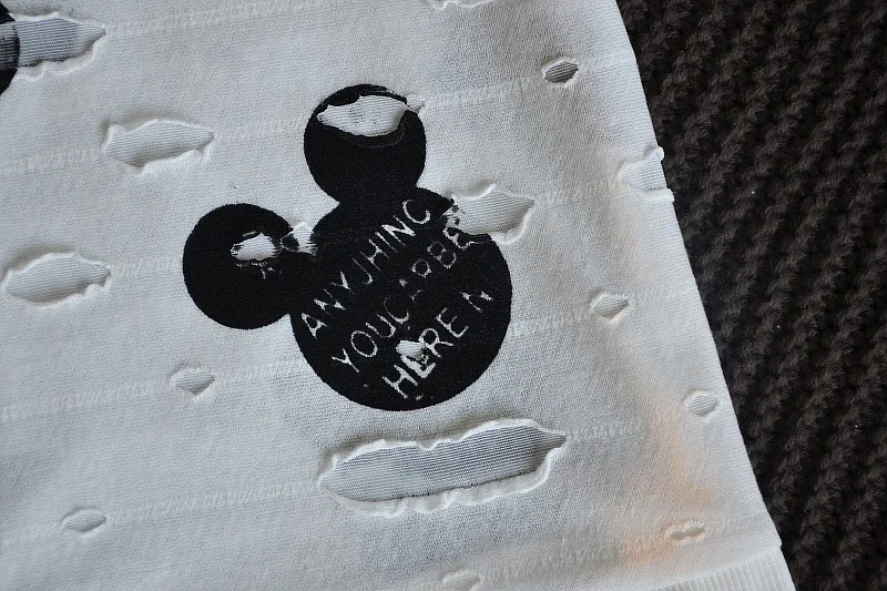 2 шт. Disney платье принцессы Одежда с мышкой Минни комплект детской Комплект одежды