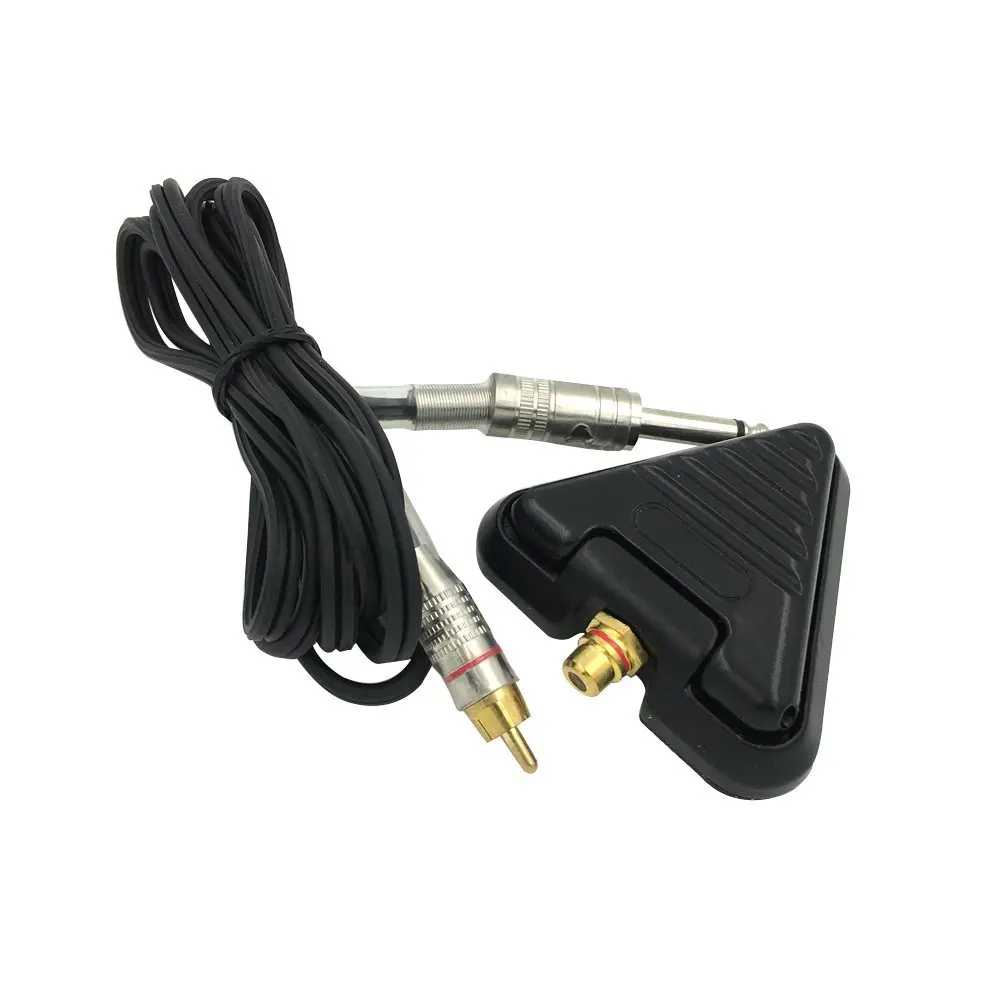 Трехсторонний Премиум переключатель ножной педали для татуировок Delta черный с