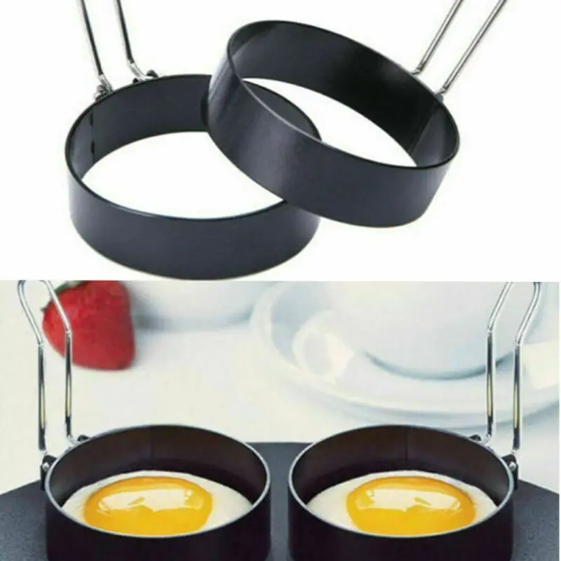 Металлическая Модель омлета блинчиков жареных яиц кольца из нержавеющей стали