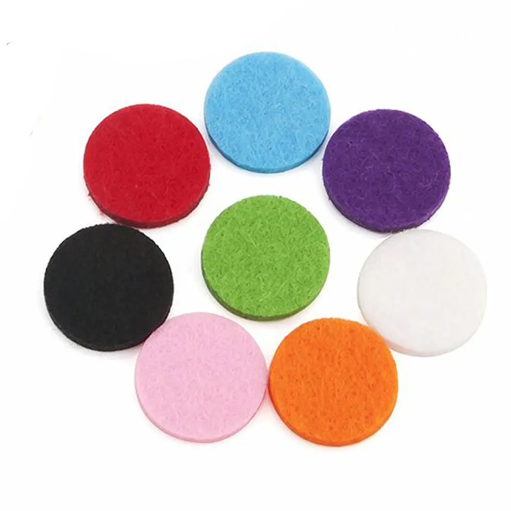 Разноцветные фетровые подушечки подходят для распыления эфирного масла 20 мм/25