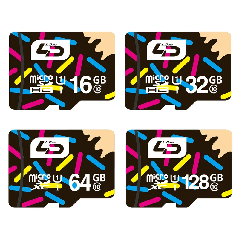 LD Micro SD карта памяти 16 ГБ 32 64 Гб 128 MicroSD Uitra C10 TF cartao de memoria Tarjeta флешка памяти|Карты